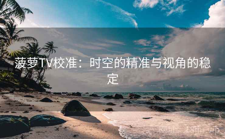 菠萝TV校准：时空的精准与视角的稳定
