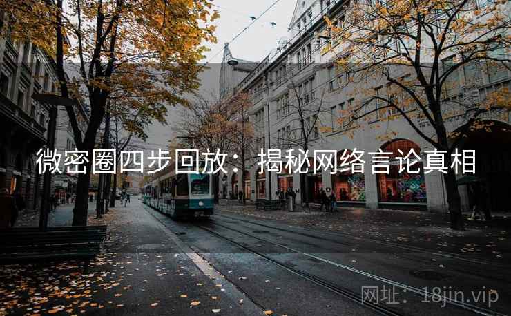 微密圈四步回放：揭秘网络言论真相